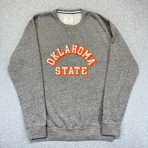 League Oklahoma State Crewneck Sweatshirt Women’s Medium Heathered Gray